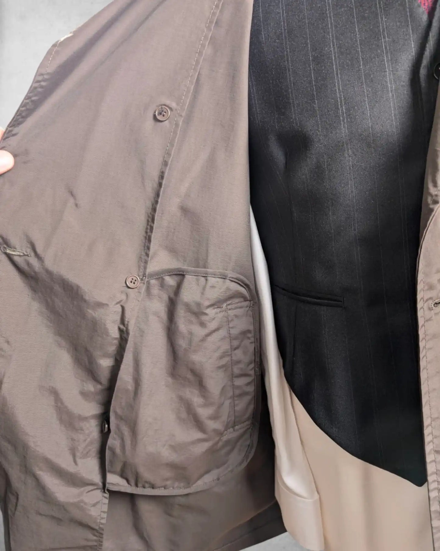 kurzer Trenchcoat für Herren von Gutteridge