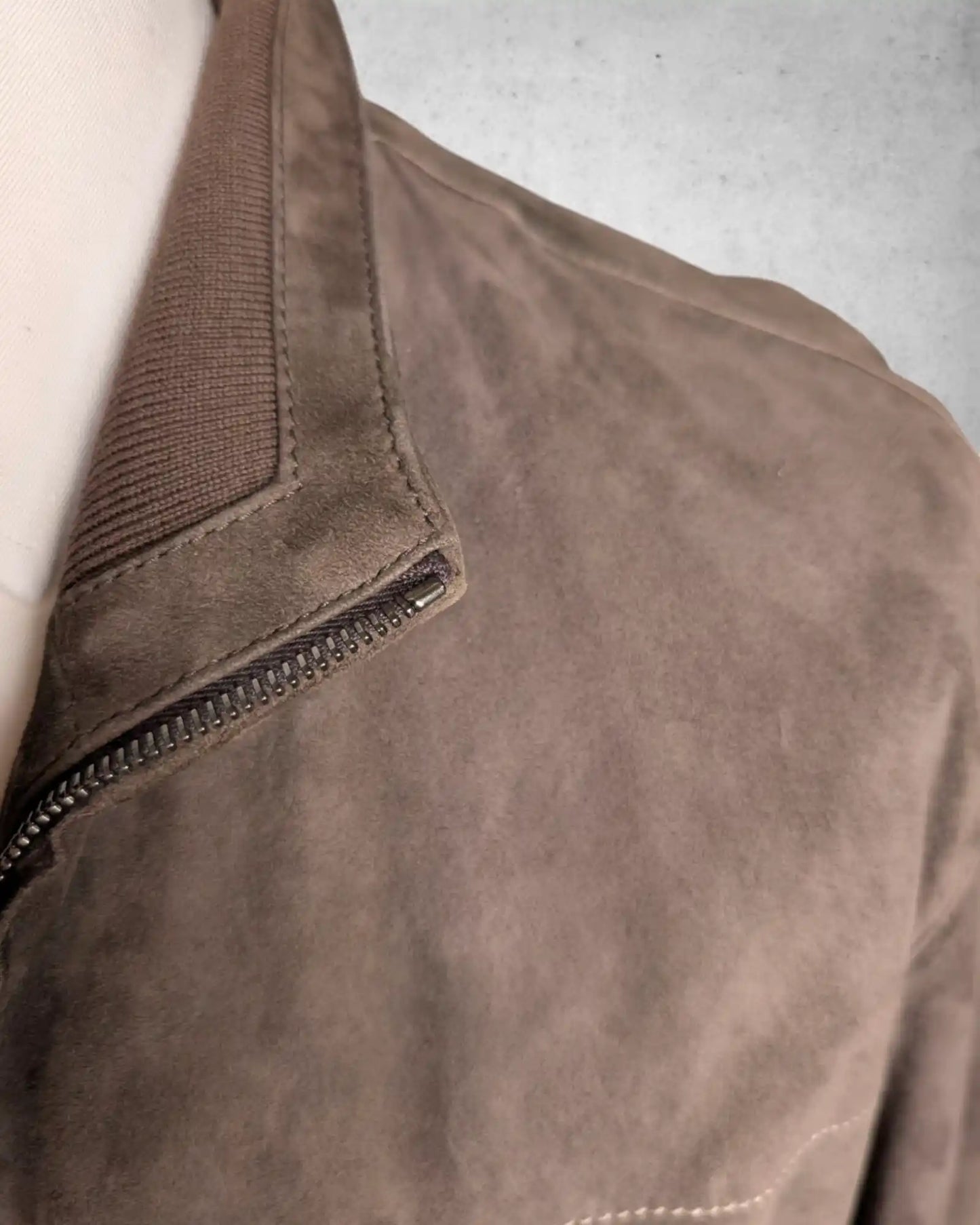 Luxuriöse Wildlederjacke von Mandelli