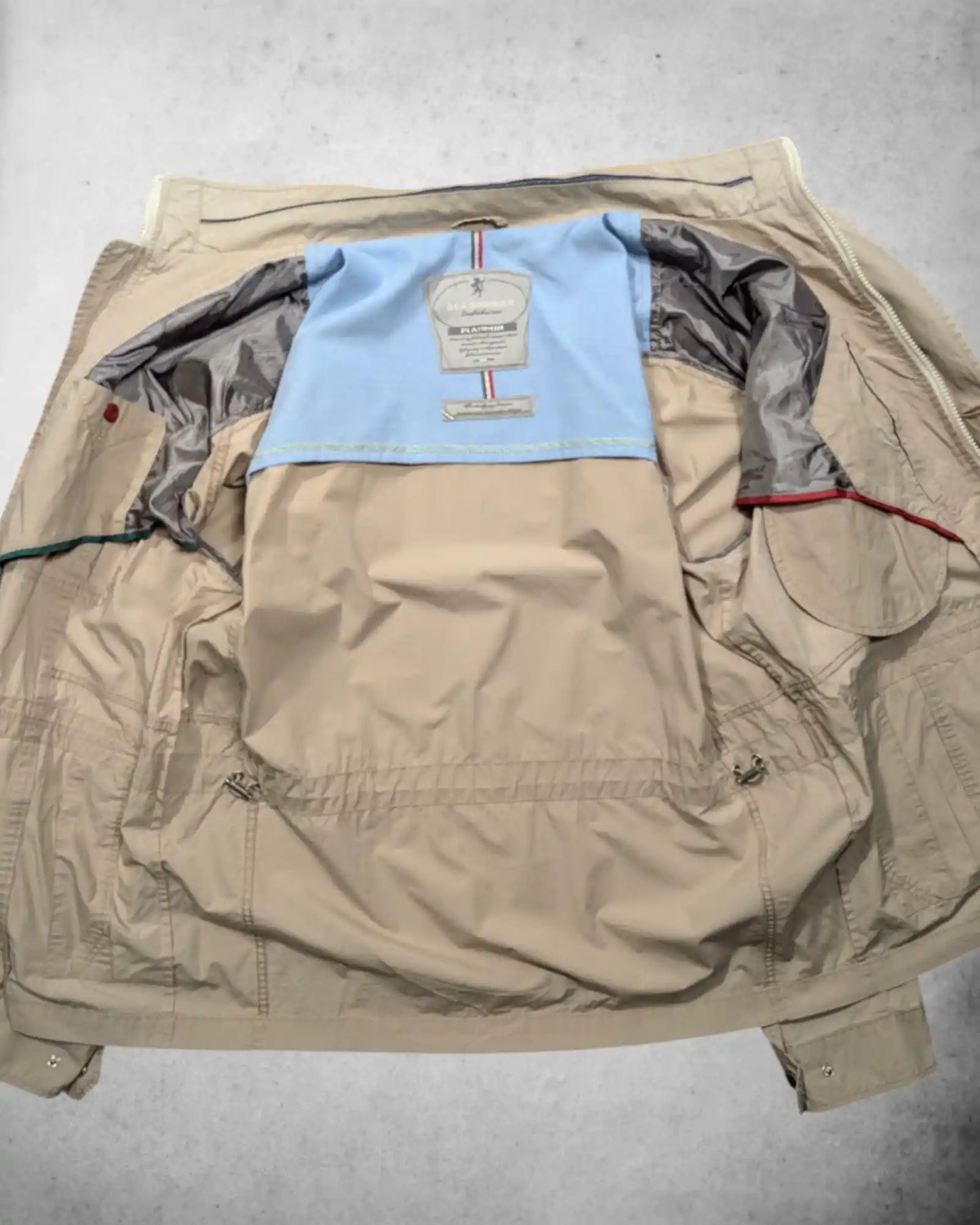 Innenasicht einer Sea Barrier Platinum Jacke