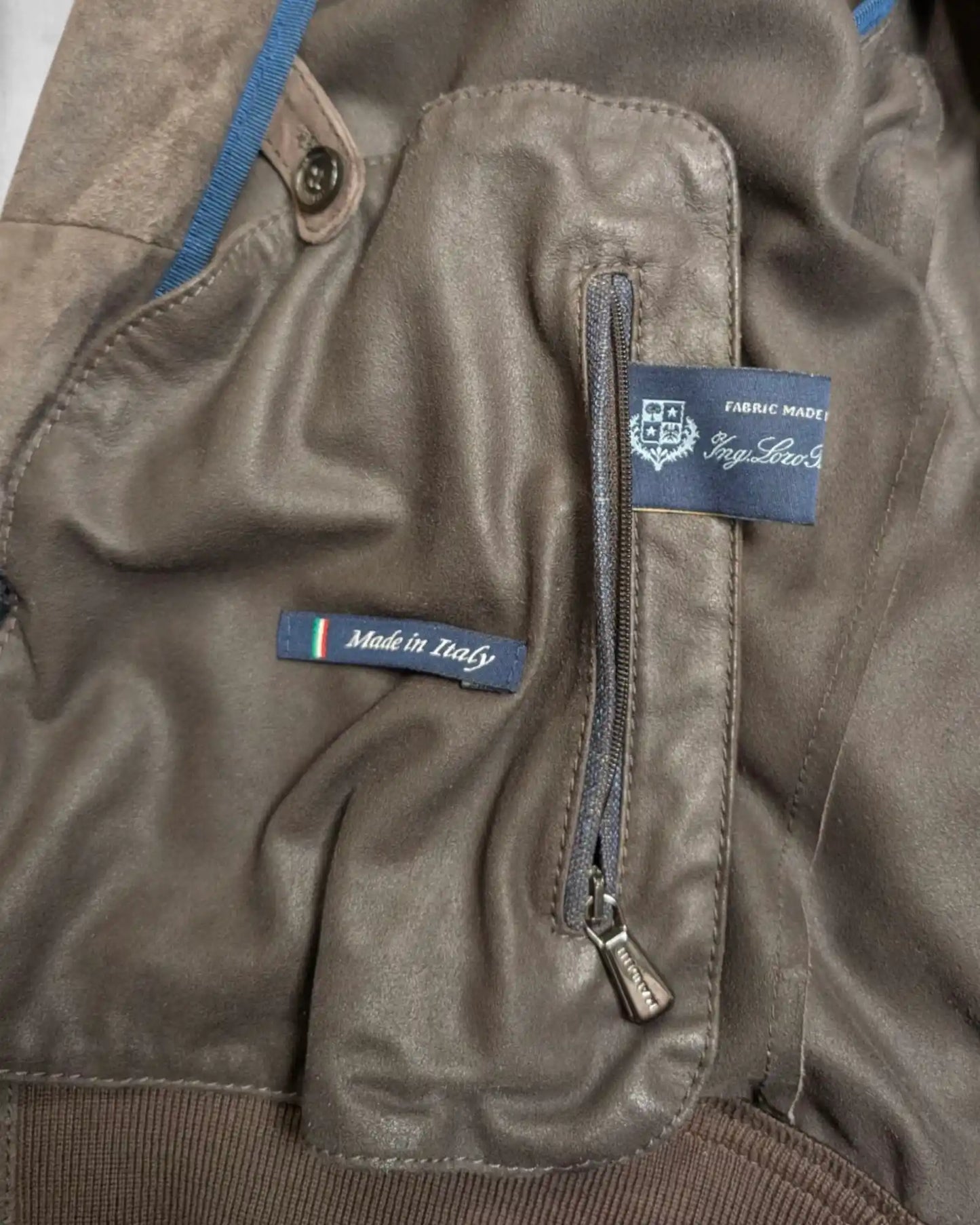 Loro Piana Wildlederjacke von Mandelli