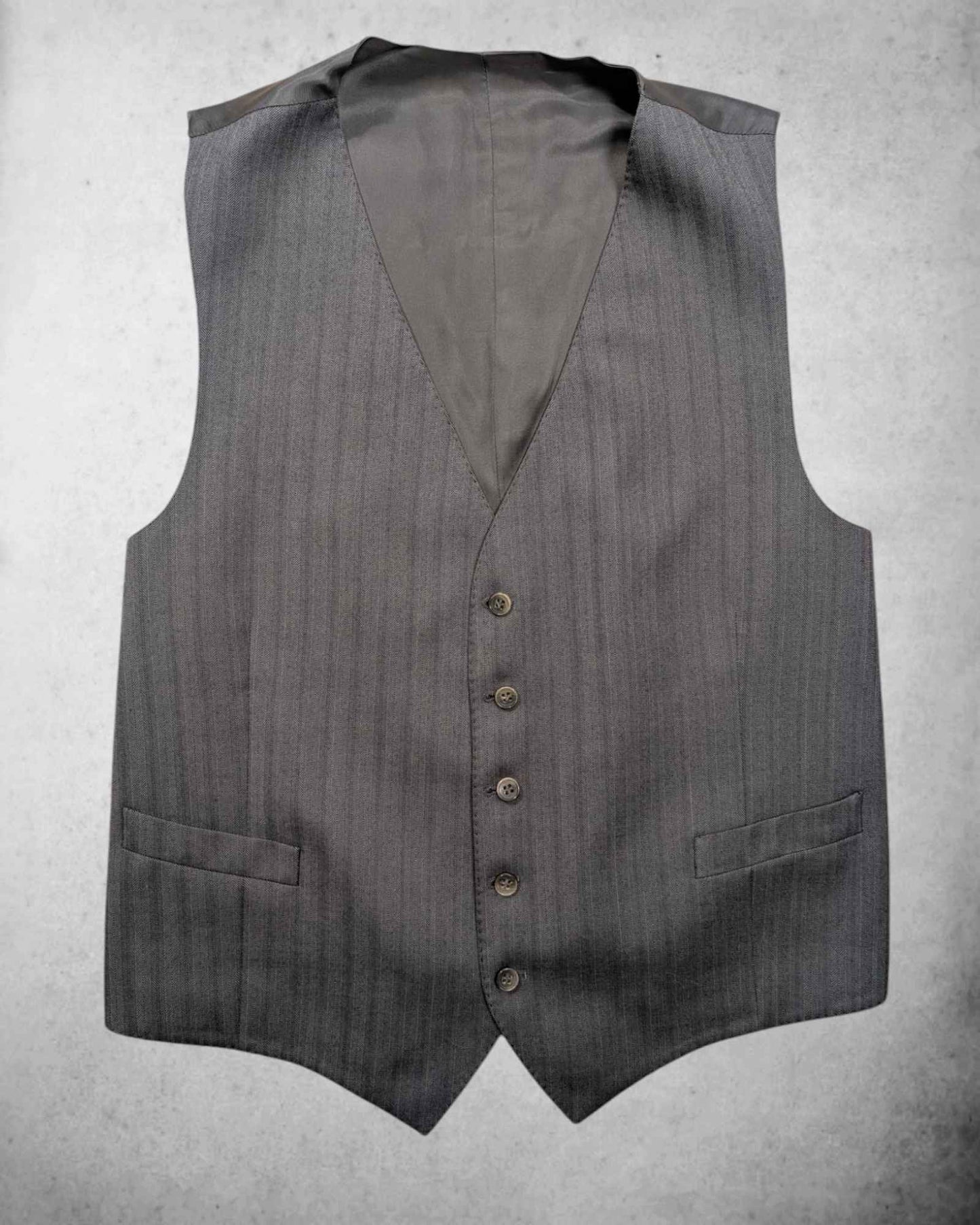 nadelstreifen weste im peaky blinders style