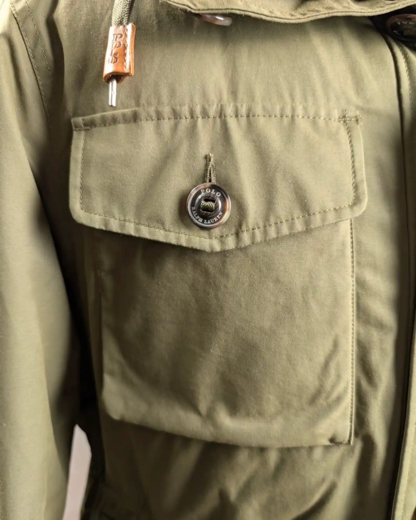 Brusttasche von Polo Ralph Lauren Daunenfeldjacke