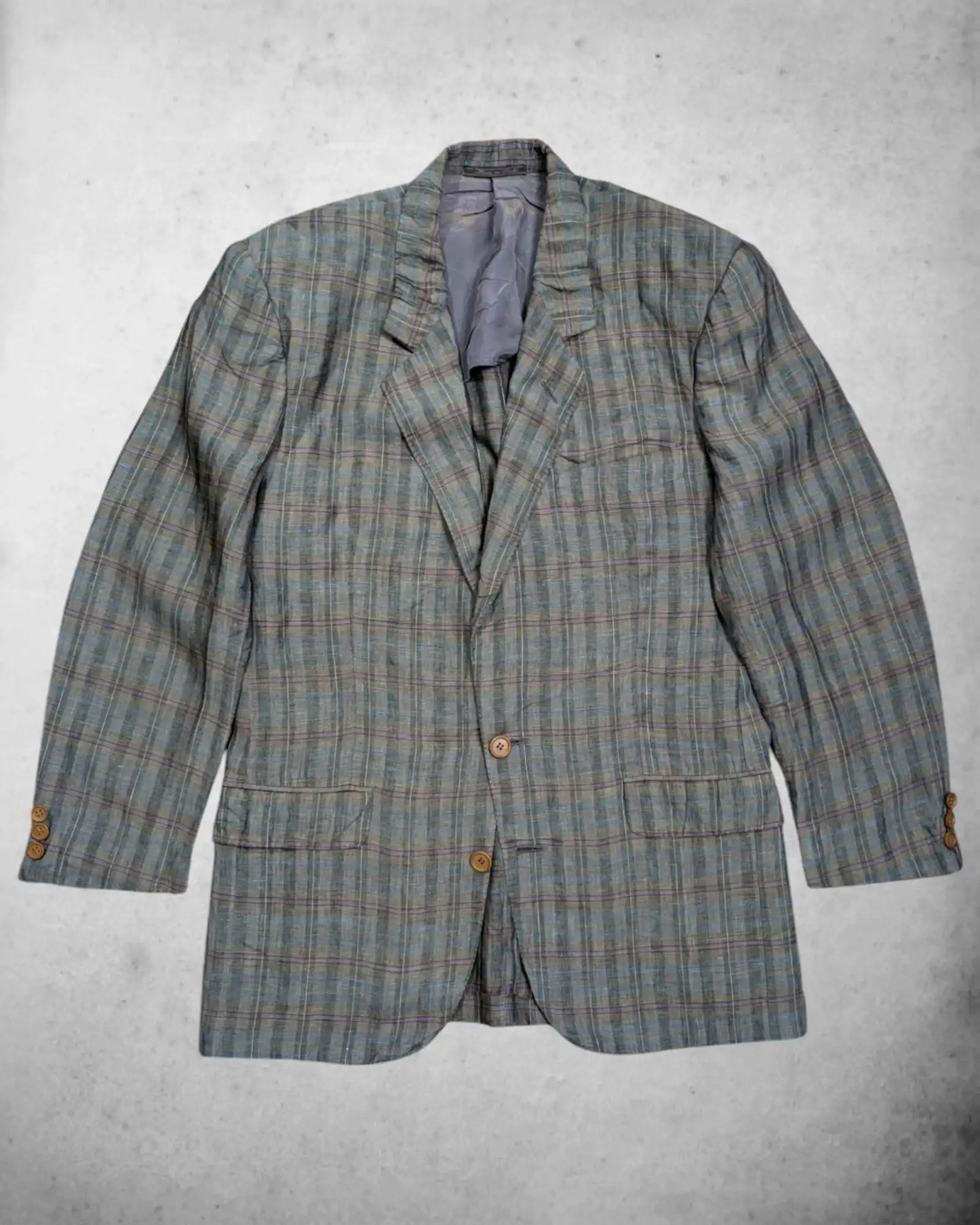 Vintage Sakko aus Leinen