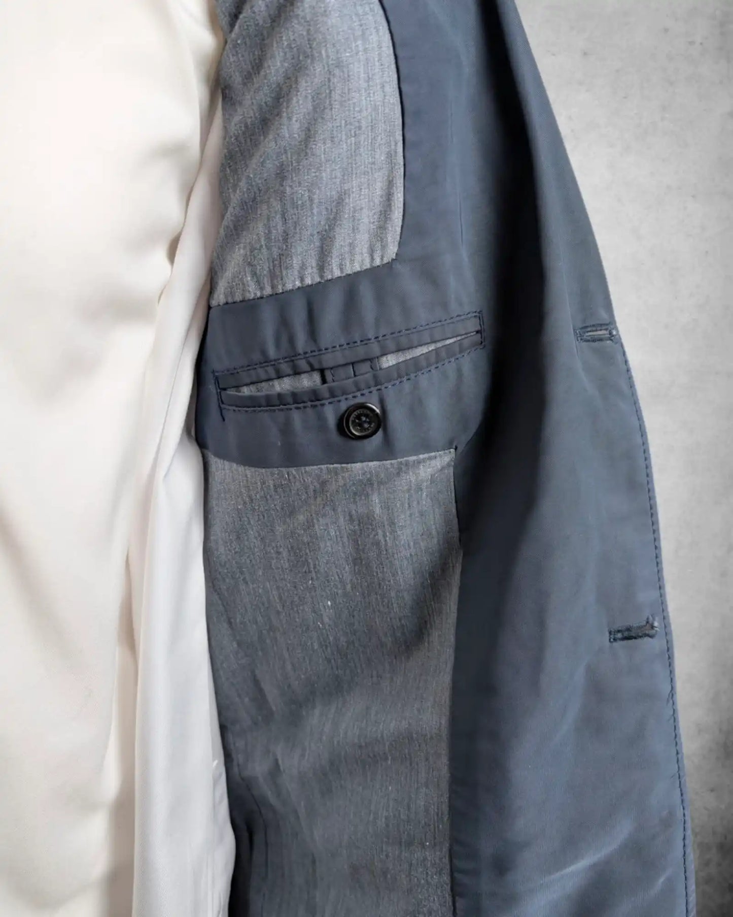Herrenjacke in klassischem Blau