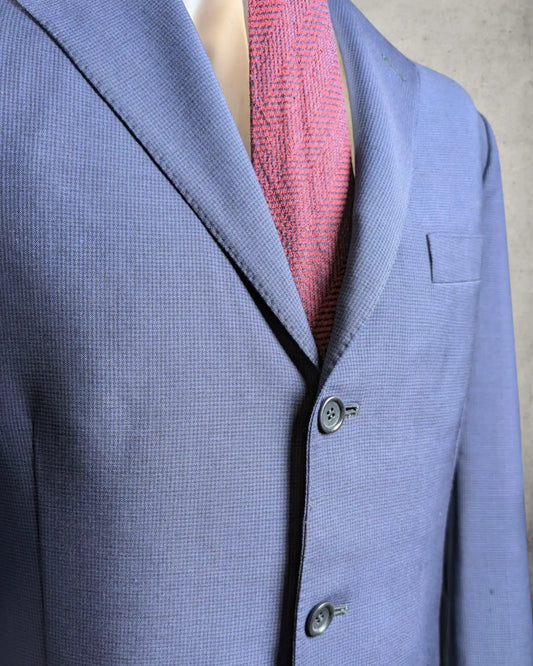 Boggi Milano Herrensakko aus Mohair in Dunkelblau