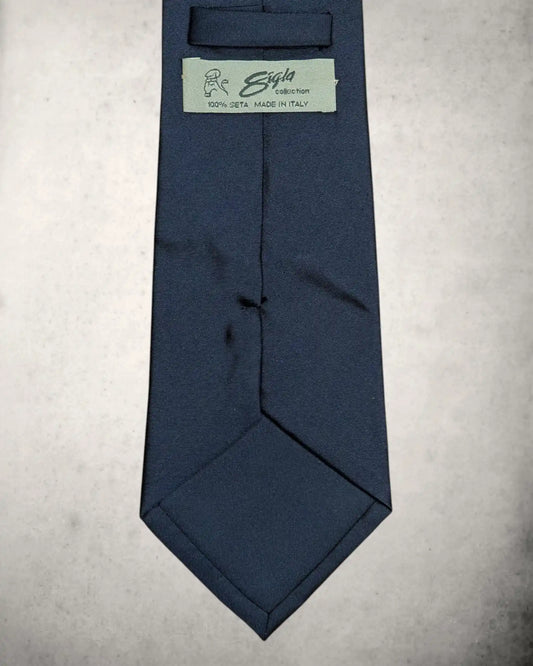 Seidenkrawatte in klassischem blau