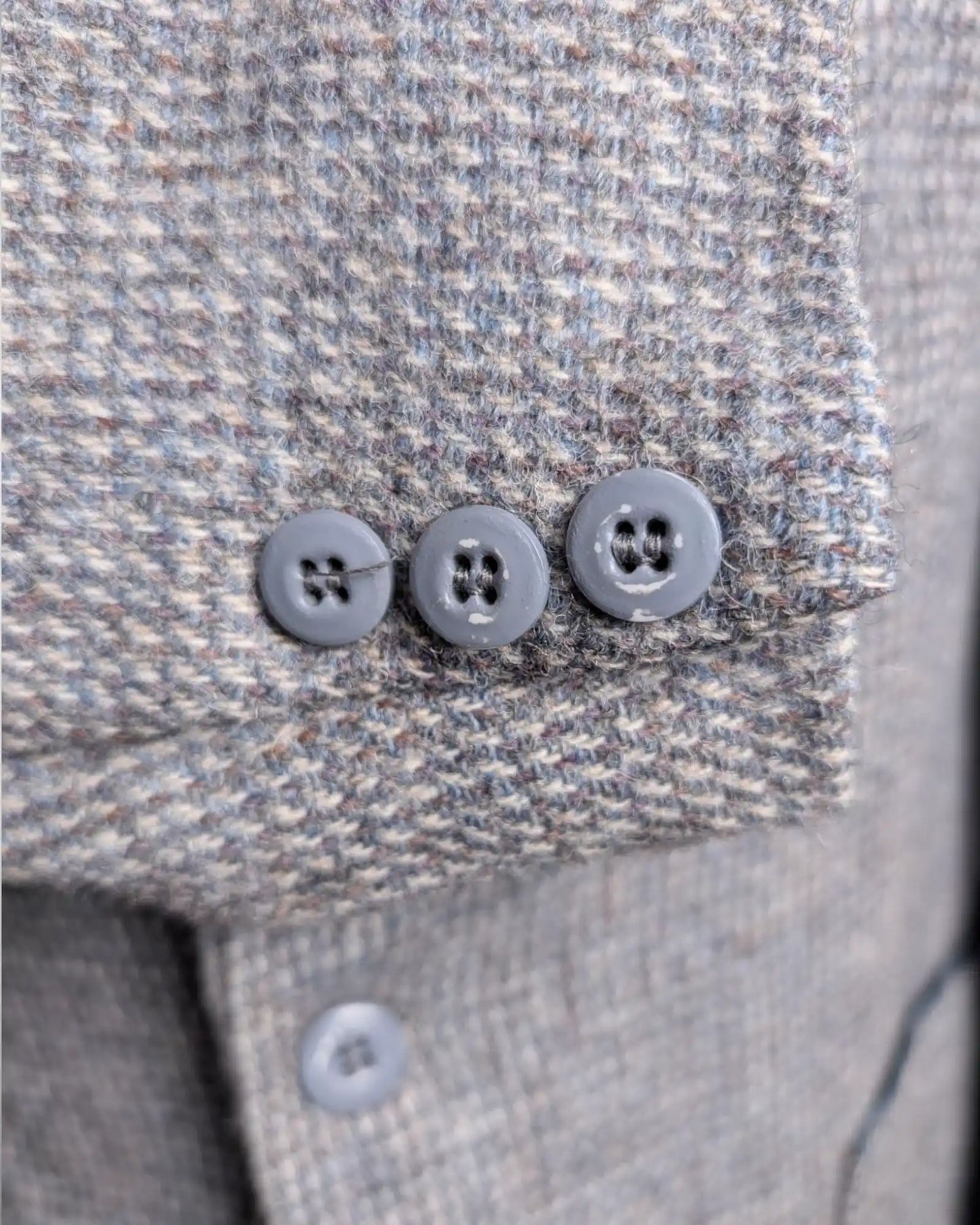 Harris Tweed Sakko Knopfnsicht