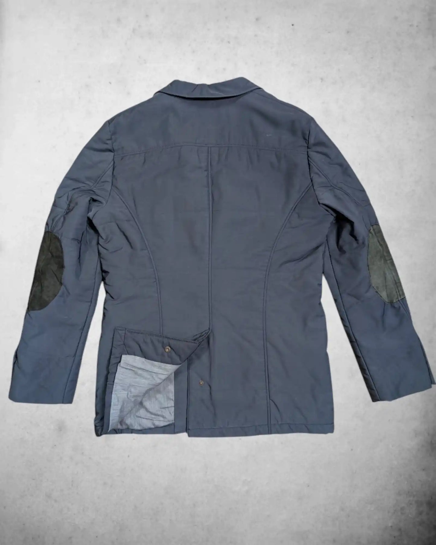 Herrenjacke mit ellenbogen-patches