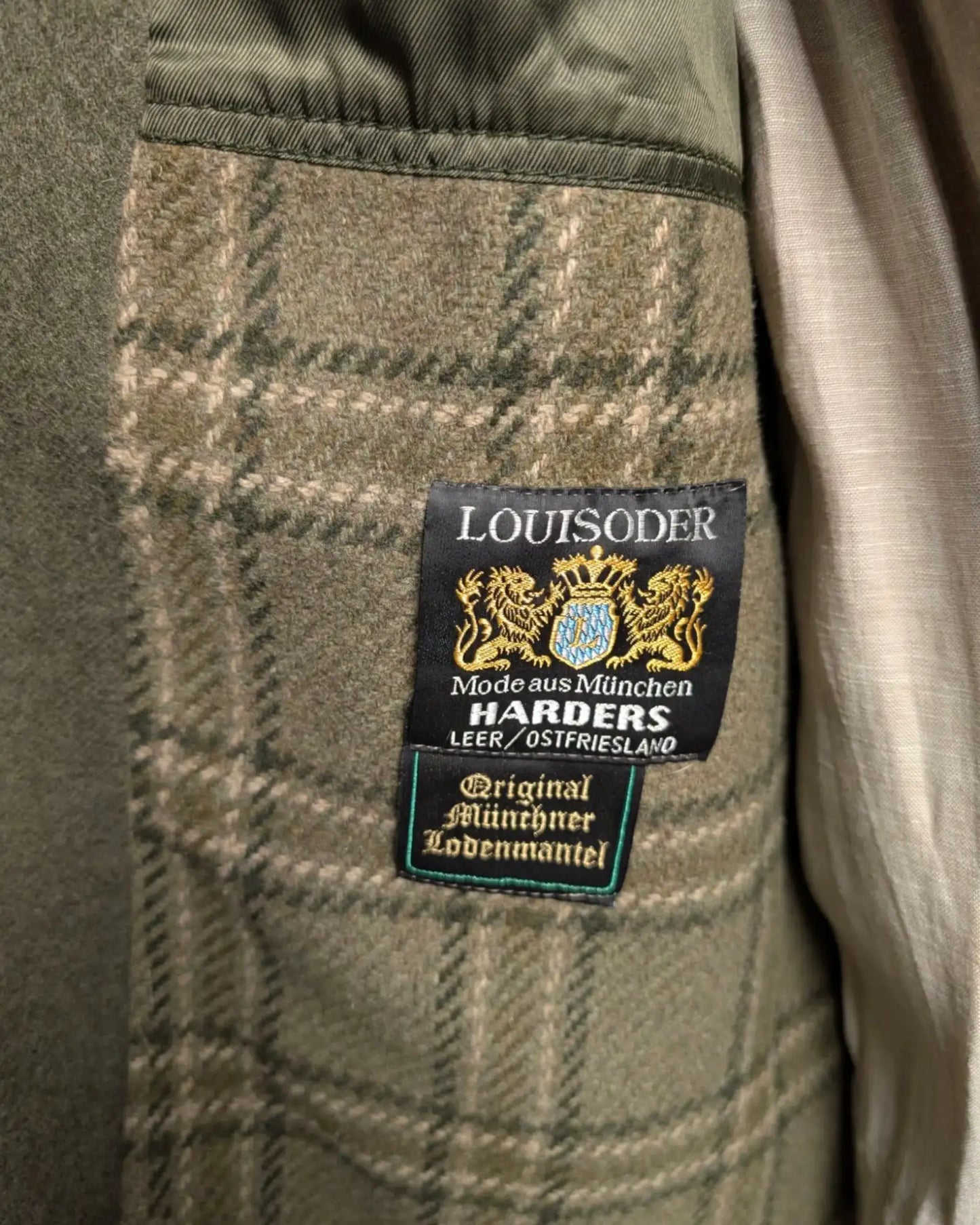 Louisoder original Münchner Lodenmantel