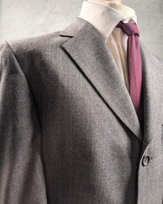 Edles Prince-of-Wales Sakko aus 100% Schurwolle (Woolmark) - Gr. 52