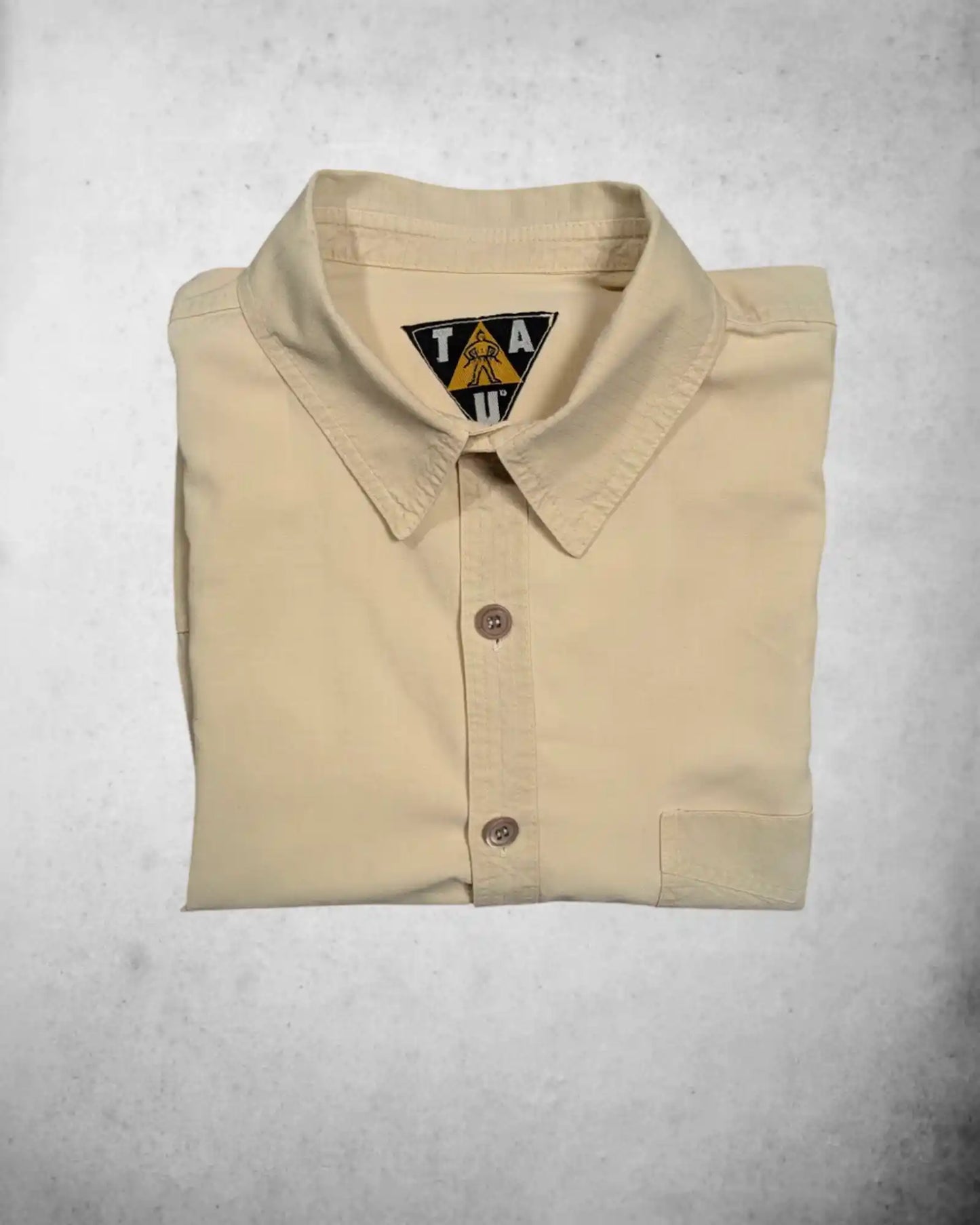 Herrenhemd von TAU in beige