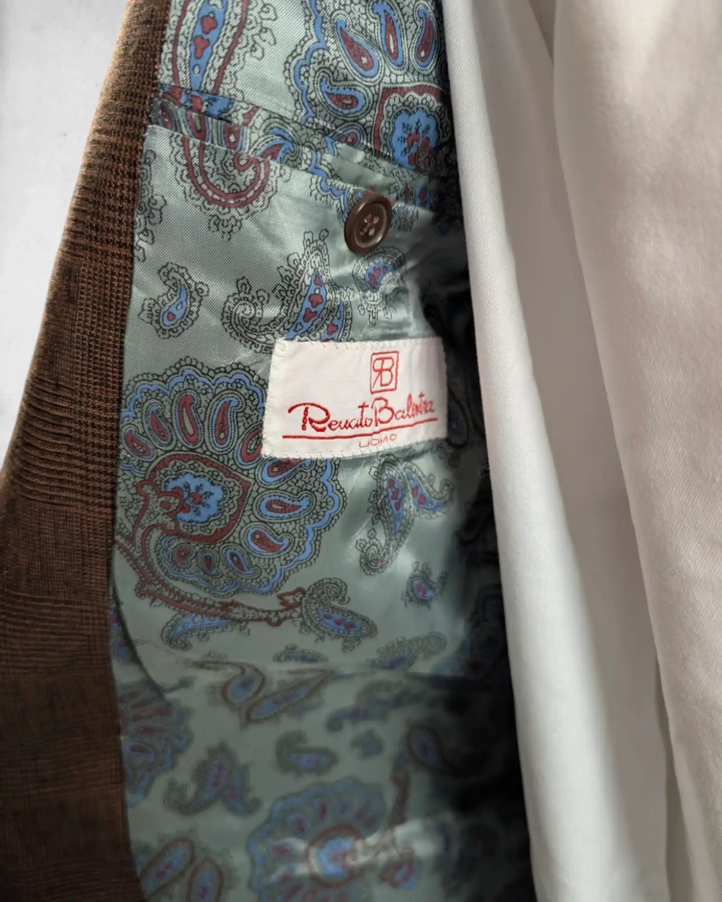 Herrensakko mit Paisley Muster