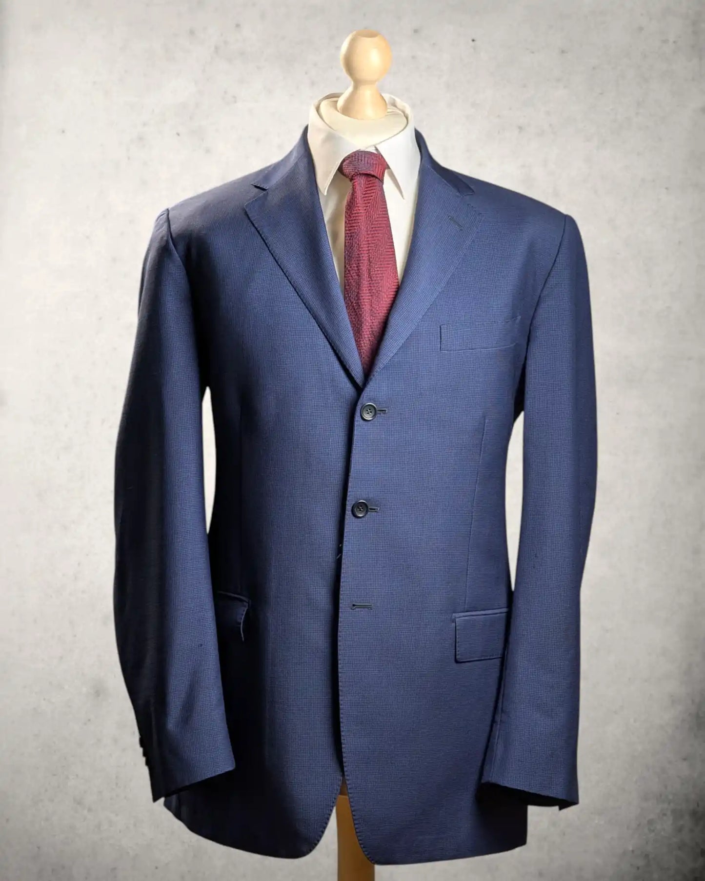 Herrensakko aus Mohair von Boggi Milano in Dunkelblau