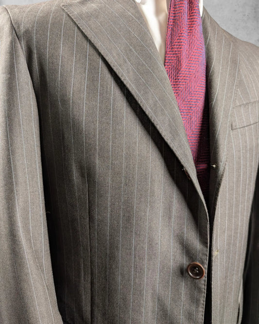 Zweiteiliger Anzug von Vitalis Barberis Canonico, Detailansicht