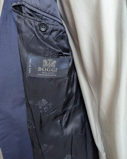 Innenansicht eines Boggi Milano Herrensakkos aus Mohair