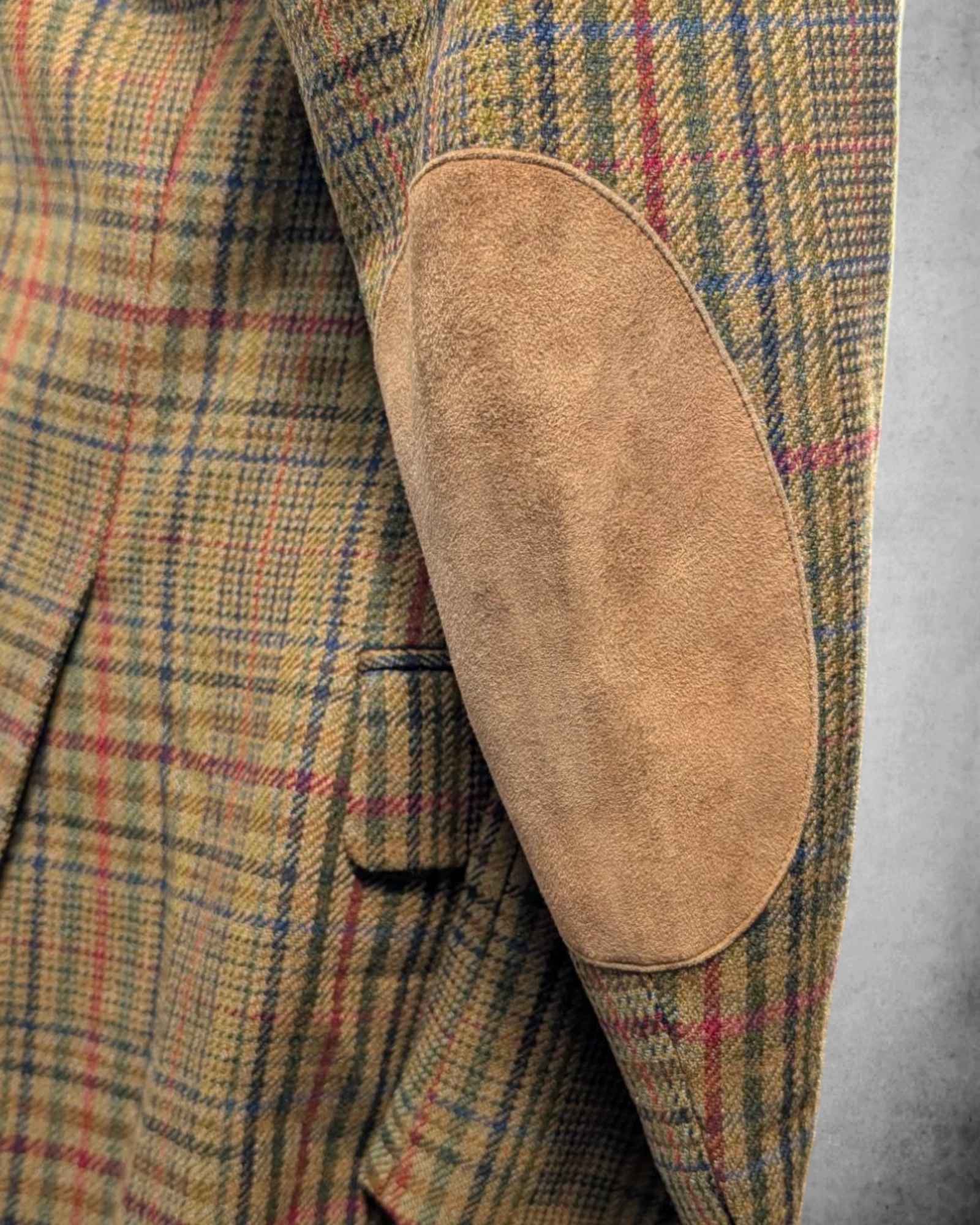 Burberrys Herrensakko mit Ellenbogen-Patches