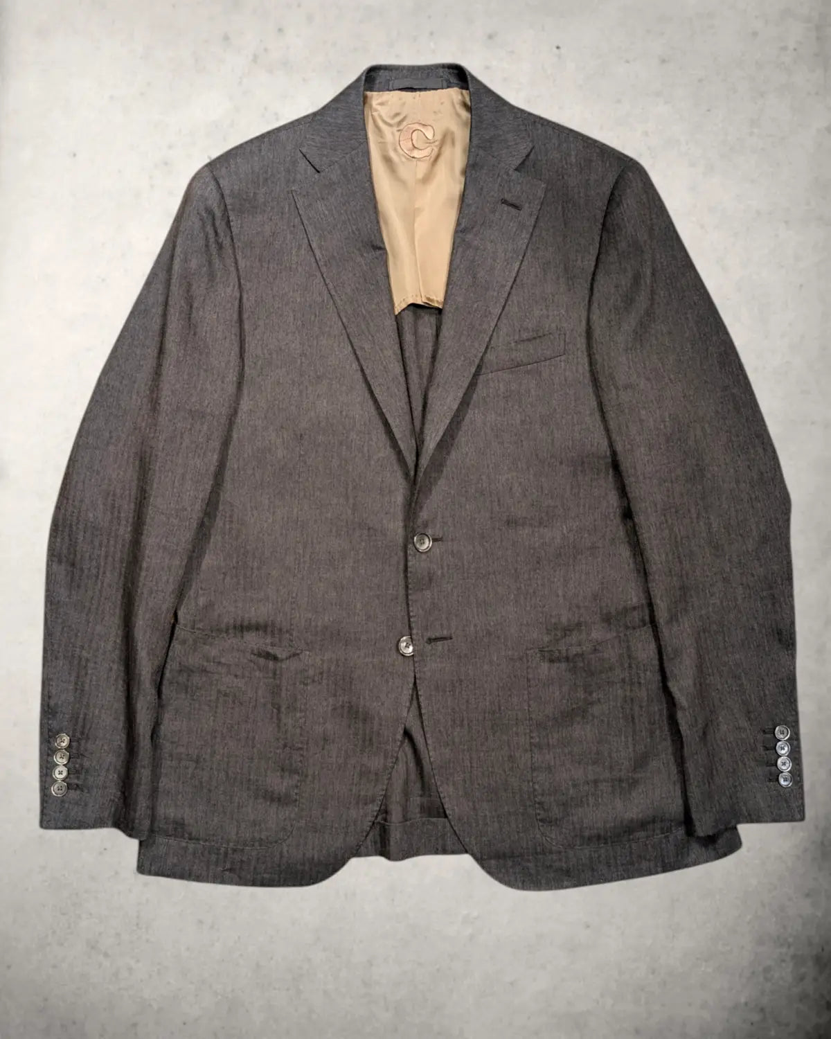 gebrauchtes Caruso Sommersakko aus Leinen, Seide und Wolle