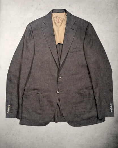 gebrauchtes Caruso Sommersakko aus Leinen, Seide und Wolle