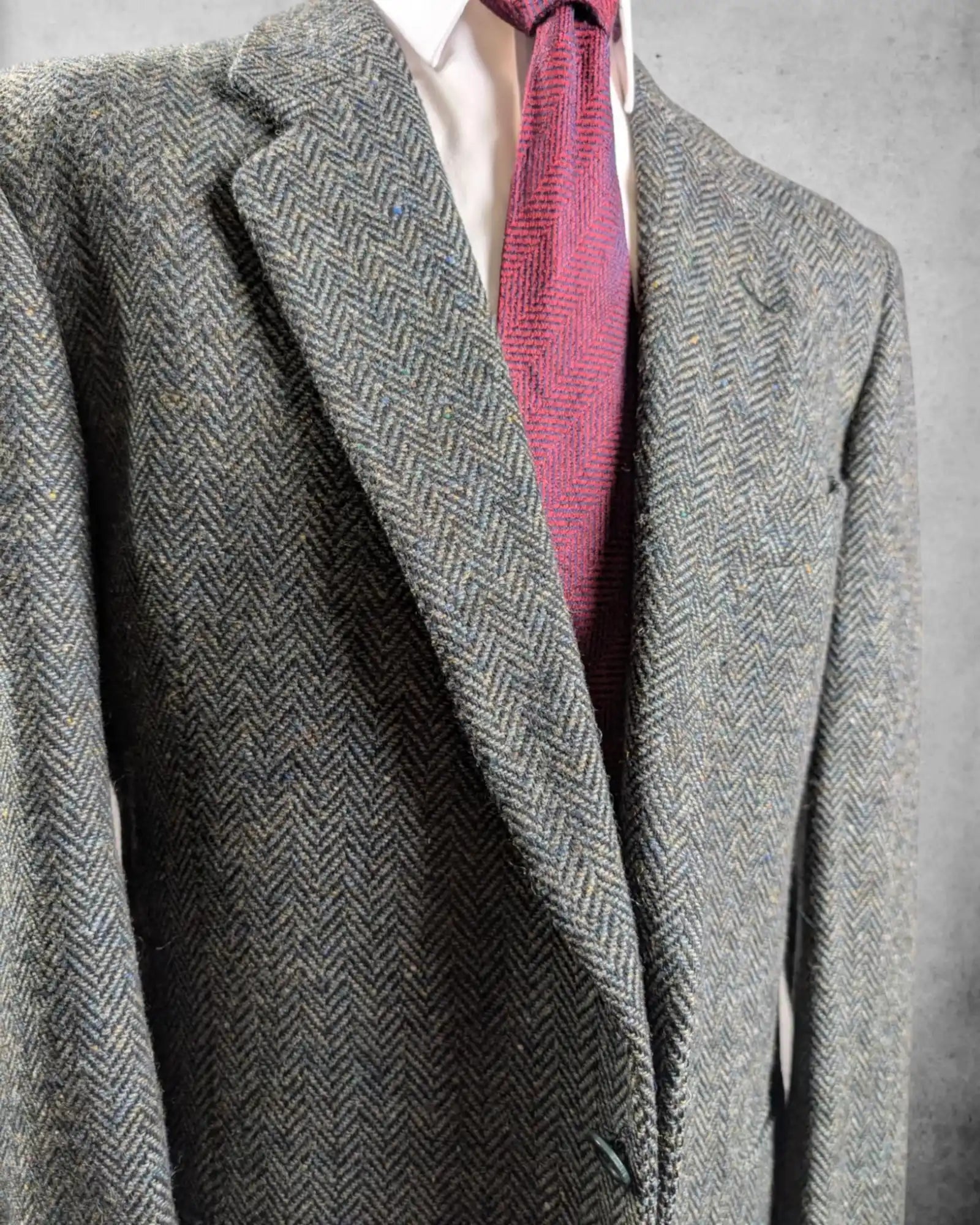 Detailsansicht eines Herrensakkos von Giorgio Armani