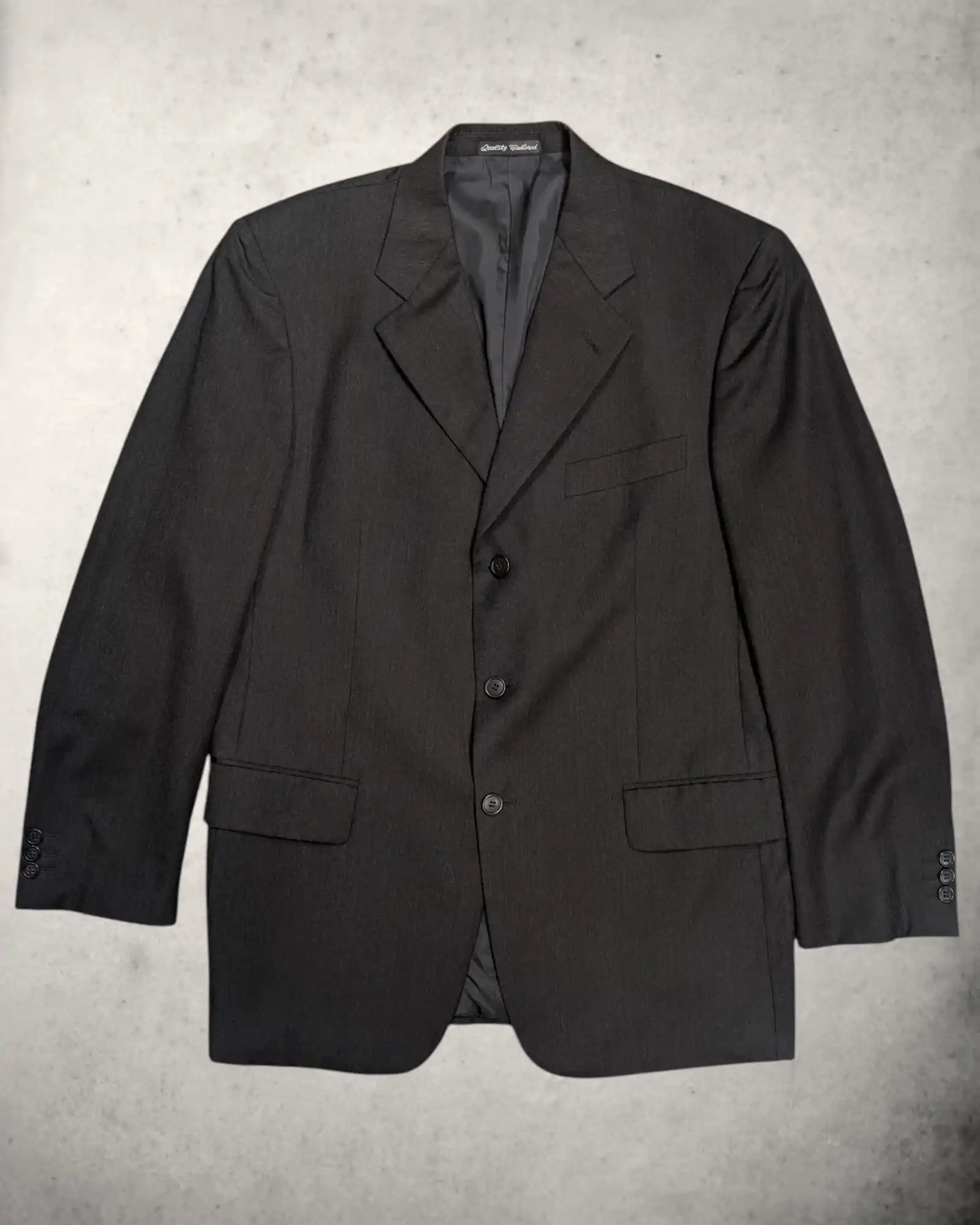 schwarzes Herrensakko von Facis aus Ermenegildo Zegna Stoff 