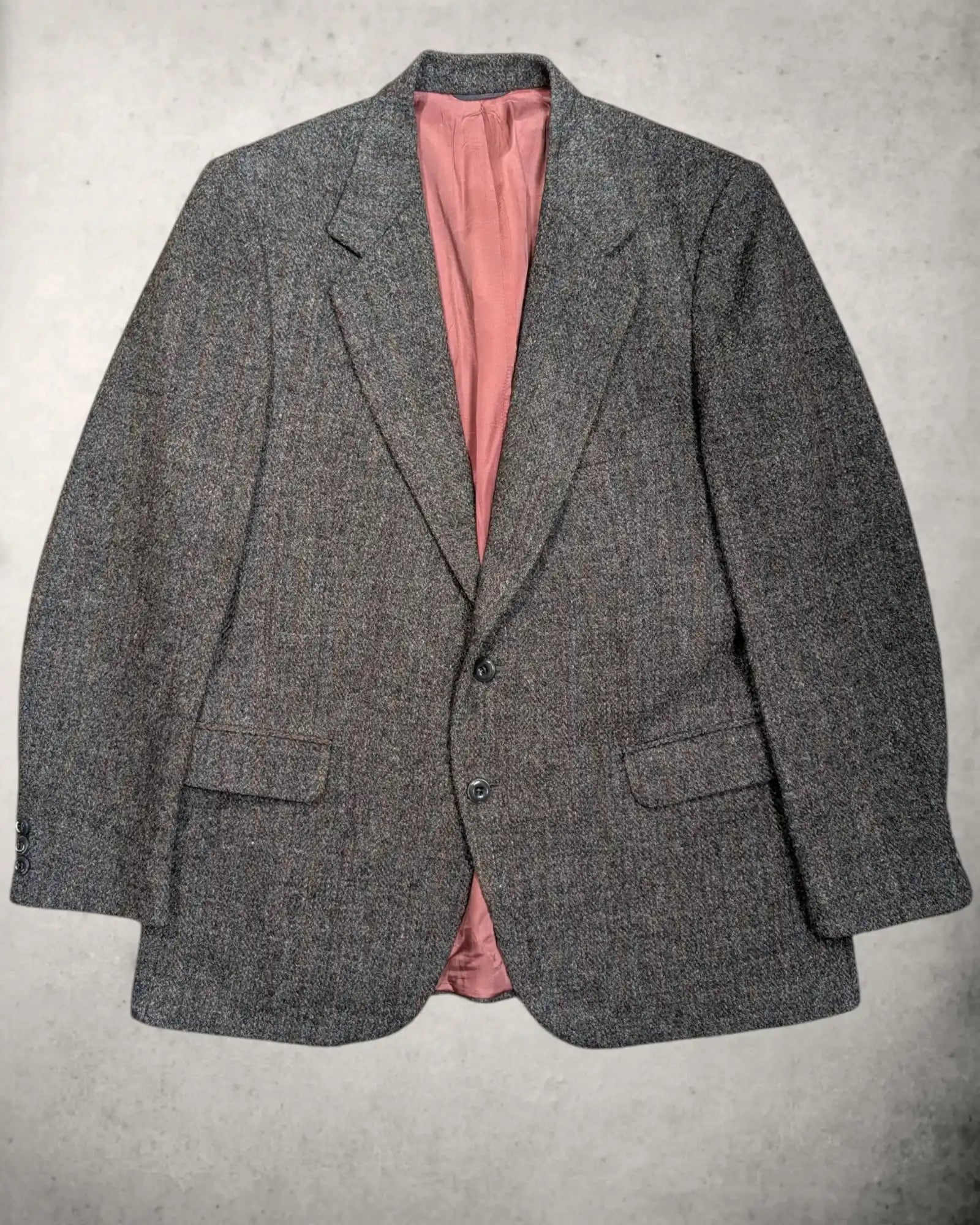 schönes Harris Tweed Herrensakko in grau