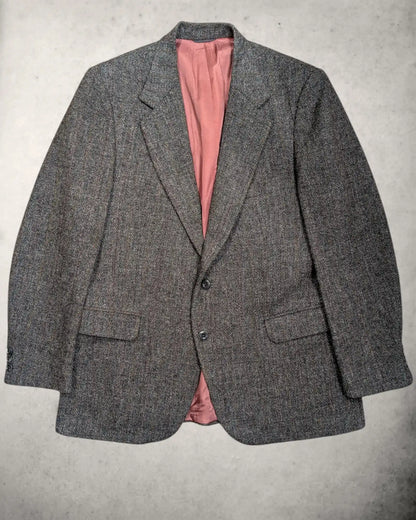 schönes Harris Tweed Herrensakko in grau