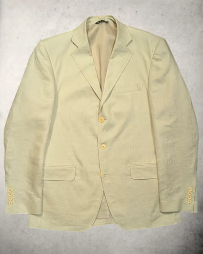 Leinensakko in cremefarben von FB nextrend.