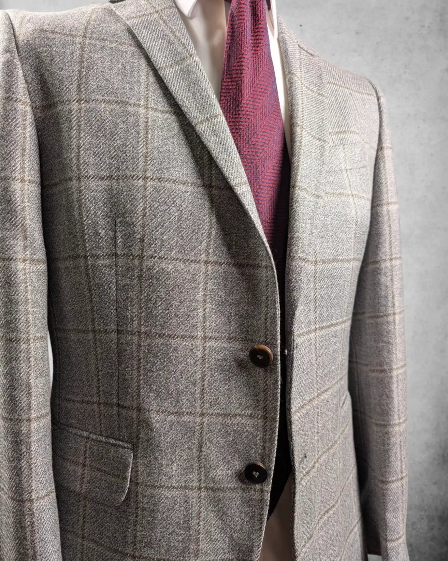 Luxuriöses Loro Piana Leinen Tweed Sakko
