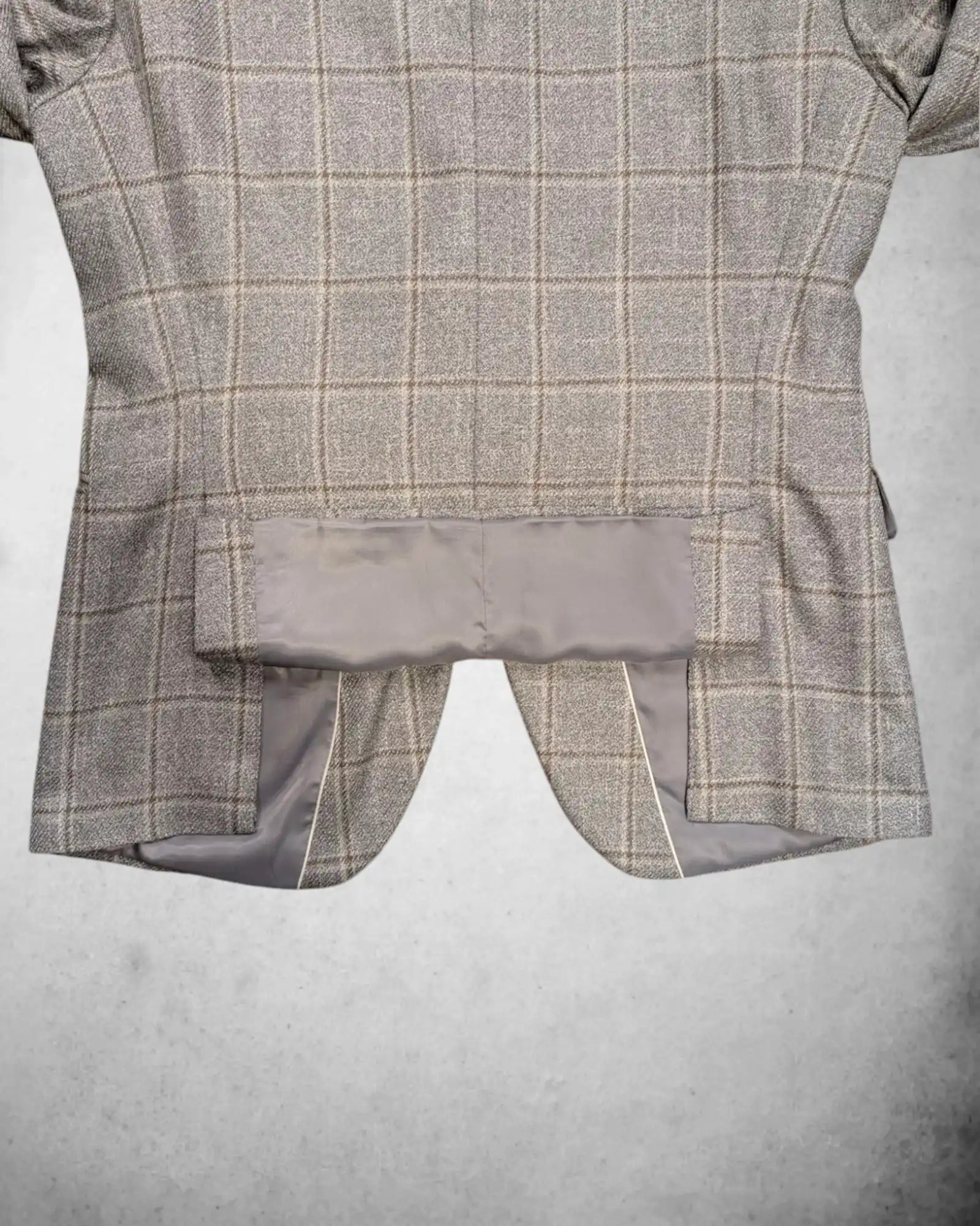 Duffle and Rums Sakko mit feinem Loro Piana Stoff Leinen Tweed