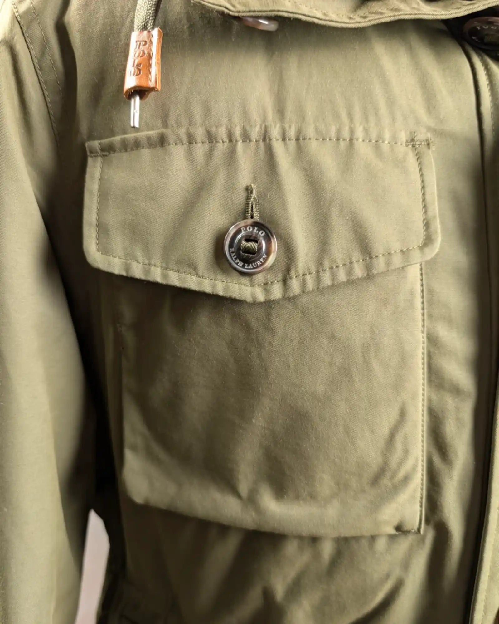 Brusttasche von Polo Ralph Lauren Daunenfeldjacke