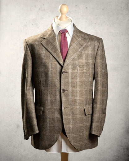 Herrensakko von Acquaviva aus Loro Piana Winter Zelander, Größe 54