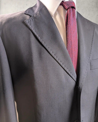 Vintage Herrenanzug in Navy von Barone Roccadoro aus reiner Merinowolle