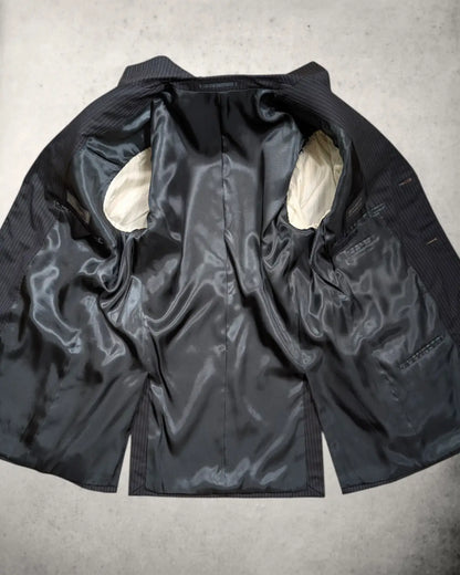 Innenansicht eines Nadelstreifen Sakkos von Steve&Collins