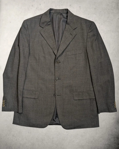 Anthrazitfarbenes Herrensakko von Aquascutum aus reiner Wolle von Sartoria Filippo Musto  in Größe 509