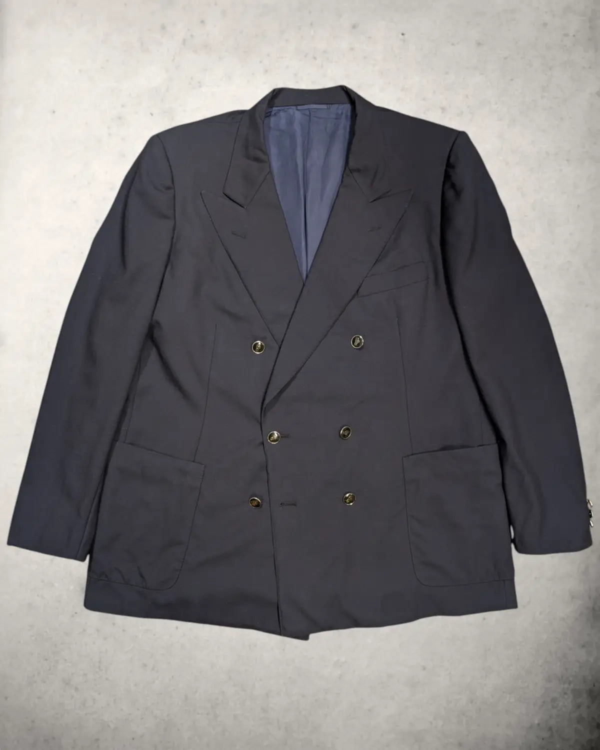Belvest maritimer Doppelreiher in Navy