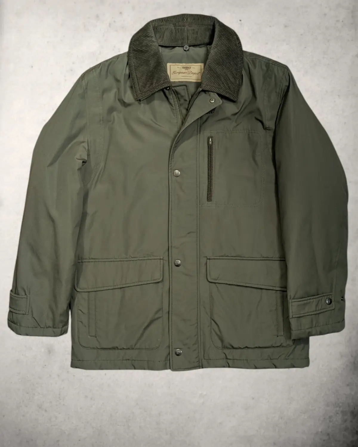 Baumwolle Feldjacke in Khaki