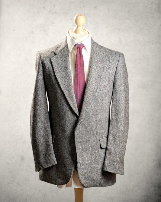 warmes Herrensakko aus Harris Tweed