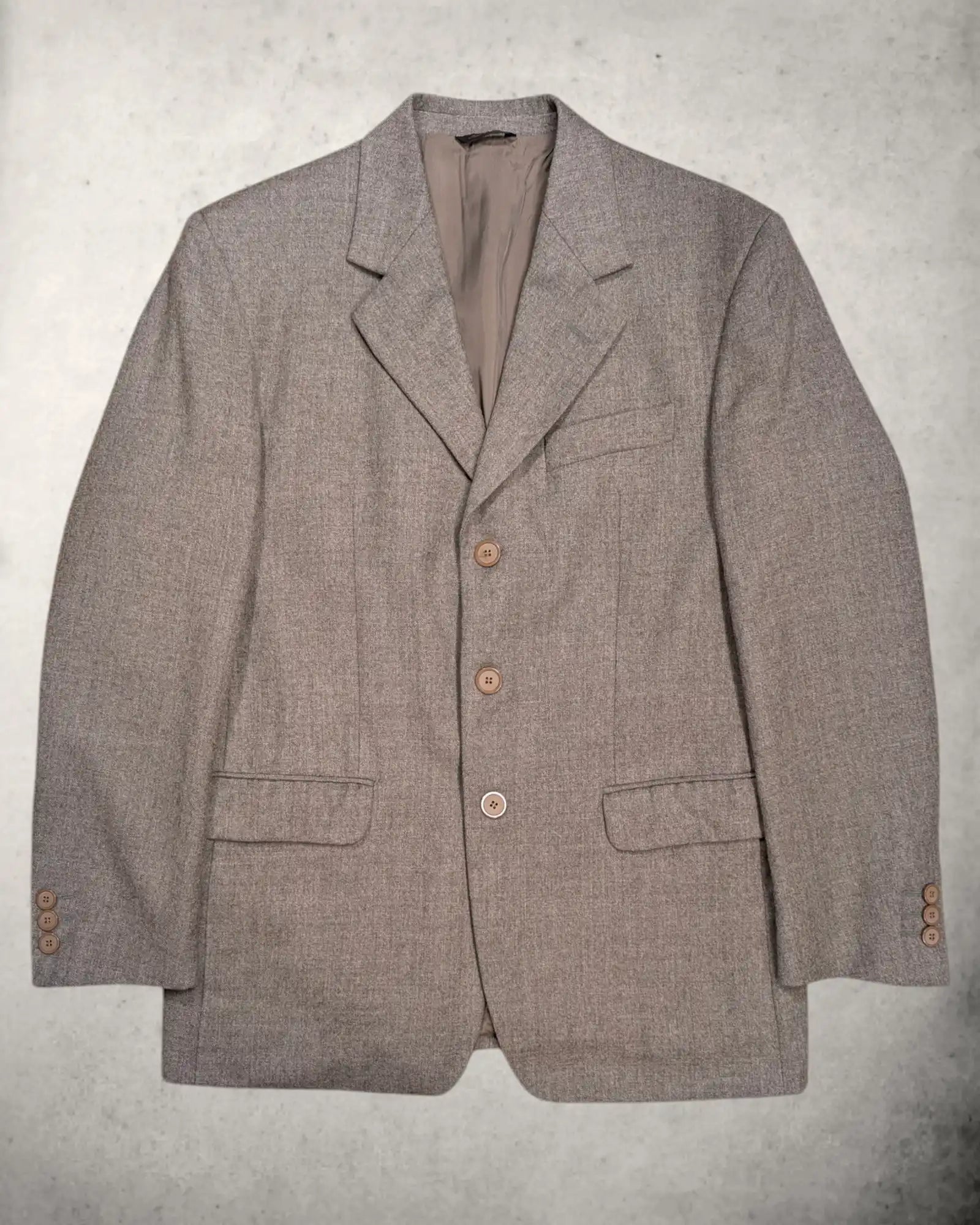 Graues Herren Wintersakko