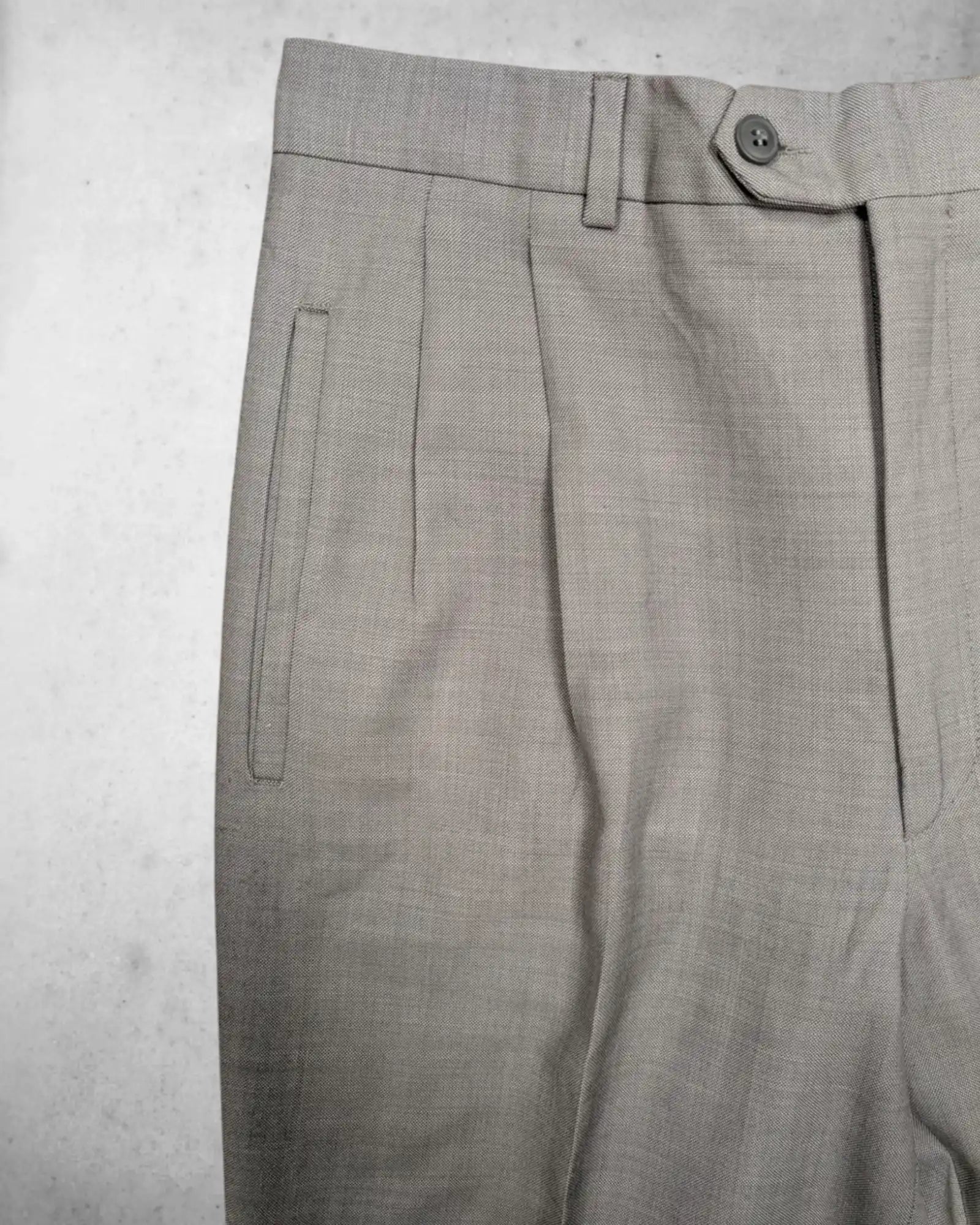 Wollhose für Herren in grau