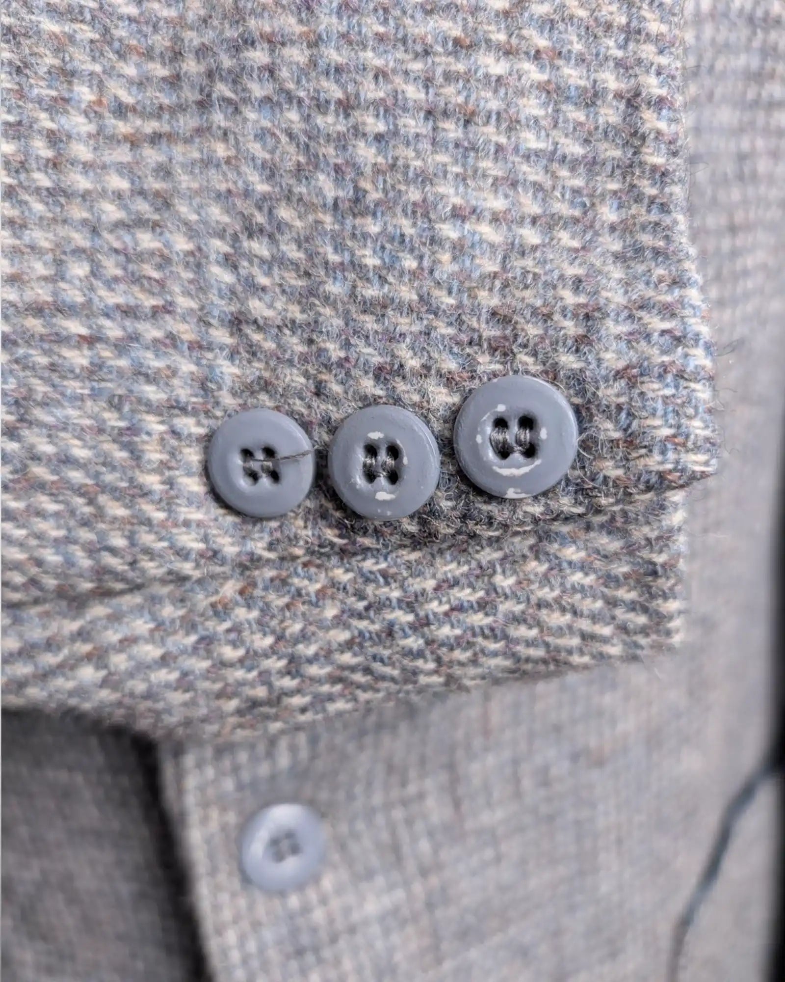 Harris Tweed Sakko Knopfnsicht