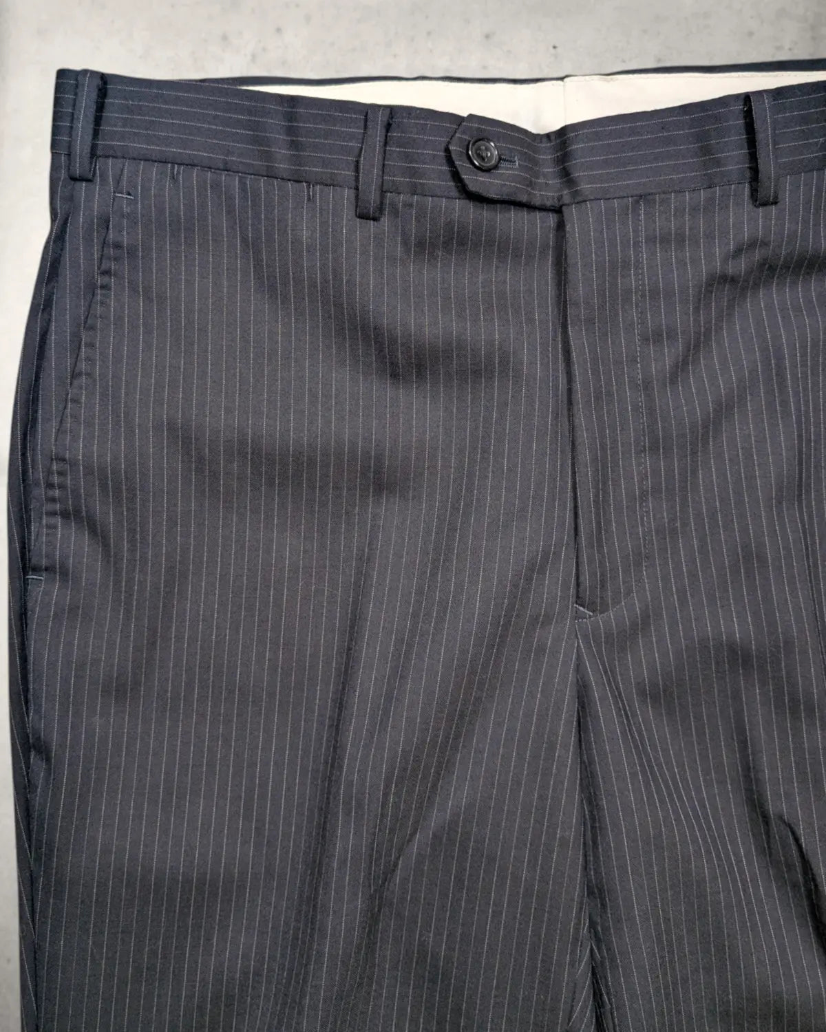 Anzughose aus reiner Wolle von Steve&Collins im Nadelstreifendesign