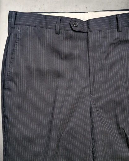 Anzughose aus reiner Wolle von Steve&Collins im Nadelstreifendesign