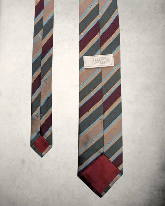 Bunte Herrenkrawatte aus Seide