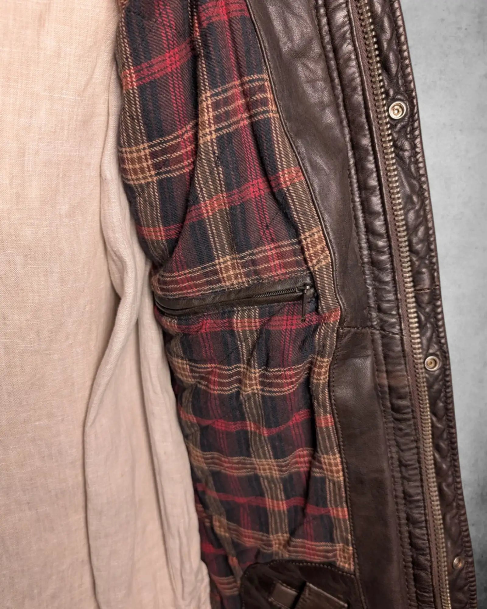 Schott Lederjacke für Herren
