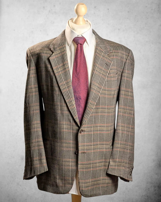 kariertes vintage Herrensakko