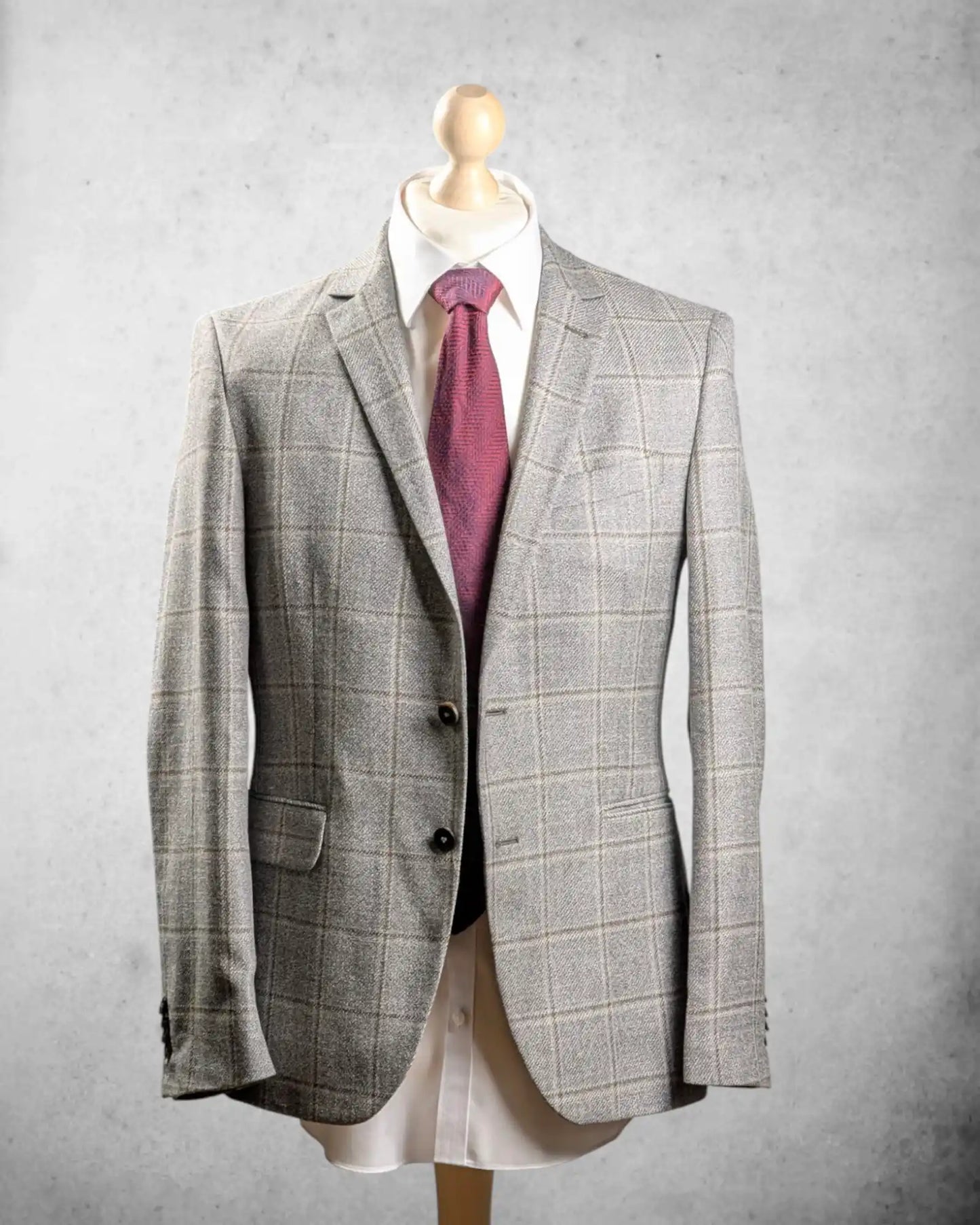 Hochwertiges Loro Piana Leinen Tweed Sakko