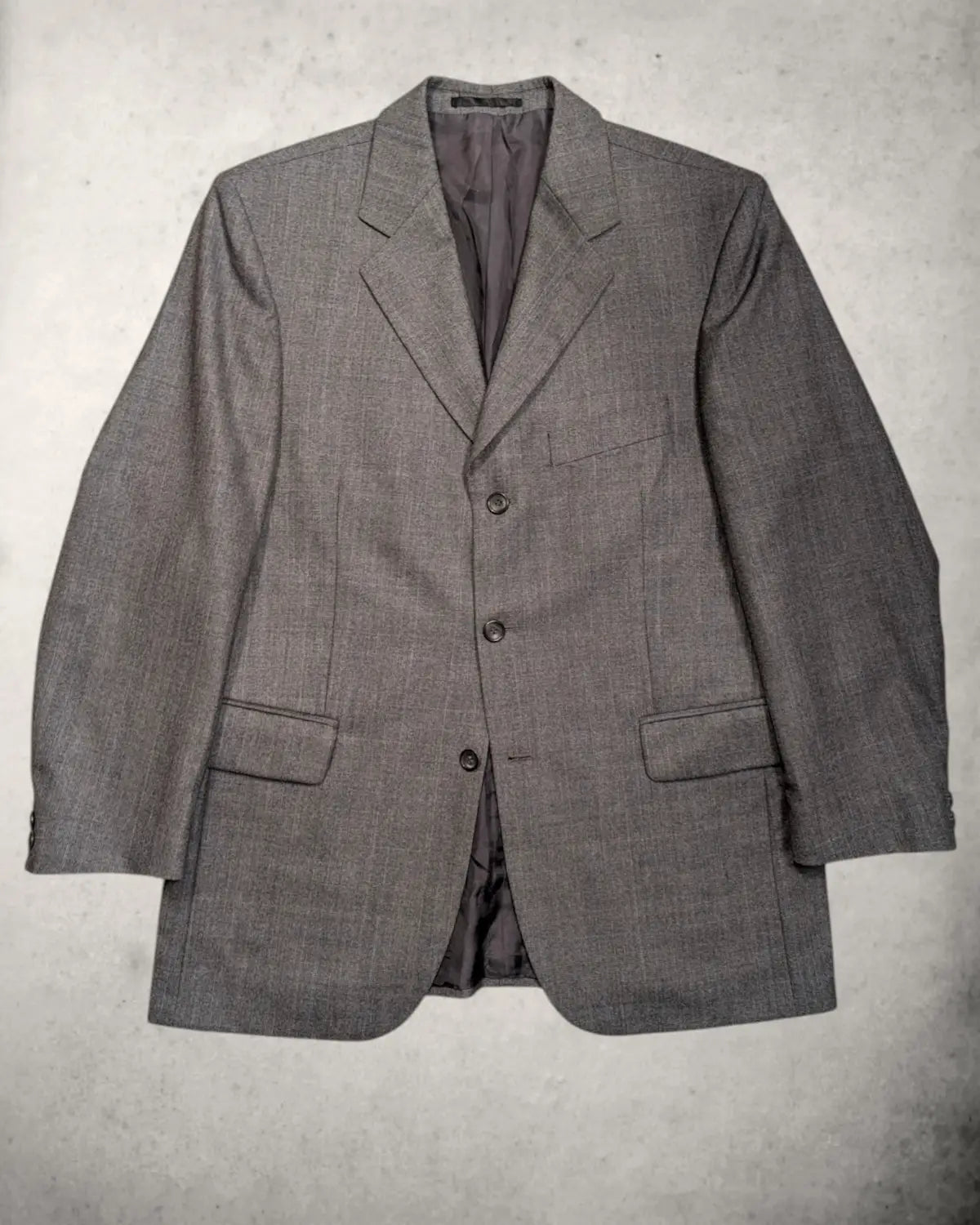 Edles Prince-of-Wales Sakko aus 100% Schurwolle (Woolmark) - Gr. 52