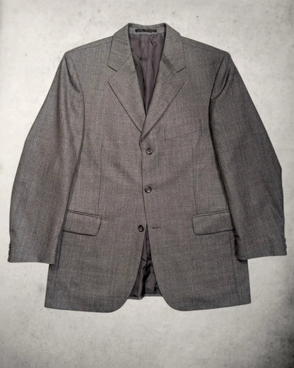 Edles Prince-of-Wales Sakko aus 100% Schurwolle (Woolmark) - Gr. 52