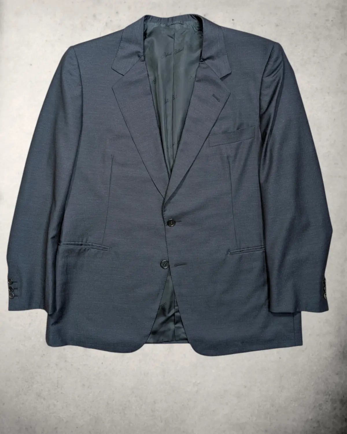 Belvest Sakko Anthrazit – Loro Piana Tasmanian Super 100s – Gr. 54