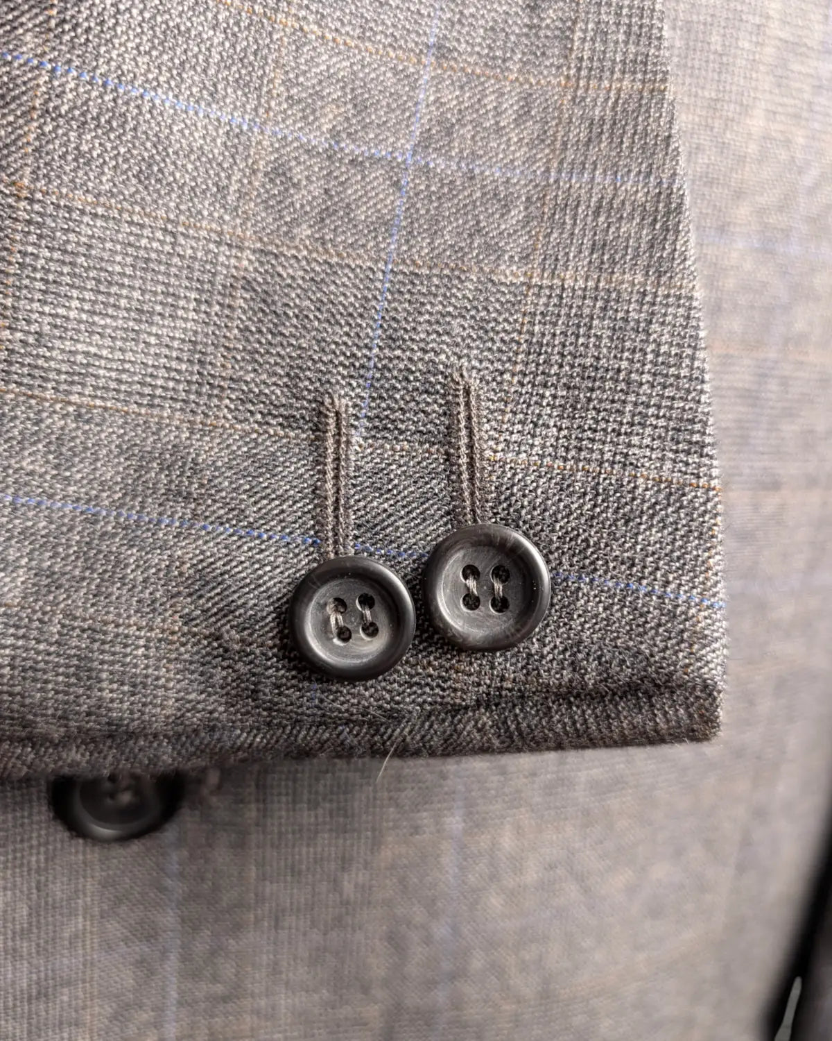 Edles Prince-of-Wales Sakko aus 100% Schurwolle (Woolmark) - Gr. 52